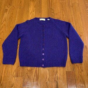 Vintage Marisa Christina Thick Knit Christmas Sweater Cardigan Size Large